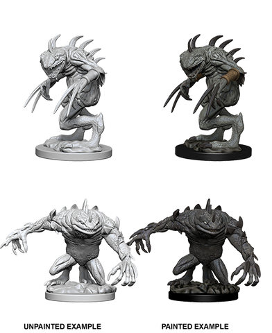 Wizkids: Nolzur's Marvelous Miniatures: Gray Slaad & Death Slaad