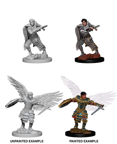 Wizkids: Nolzur's Marvelous Miniatures: Aasimar Fighter