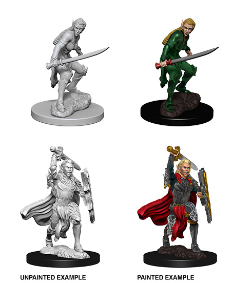 Wizkids Nolzur's Marvelous Miniatures: Elf Fighter