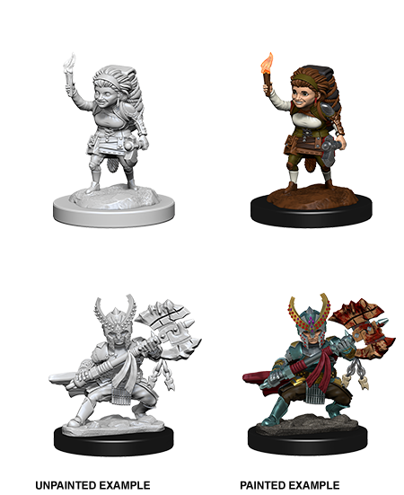 Wizkids Nolzur's Marvelous Miniatures: Halfling Fighter