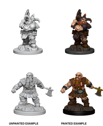 Wizkids: Nolzur's Marvelous Miniatures: Dwarf Barbarian