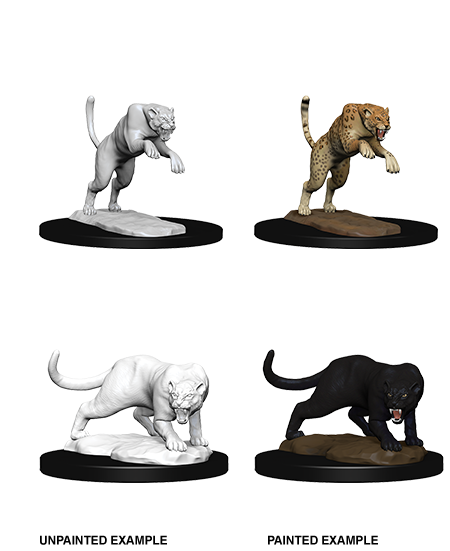 Wizkids: Nolzur's Marvelous Miniatures: Panther & Leopard