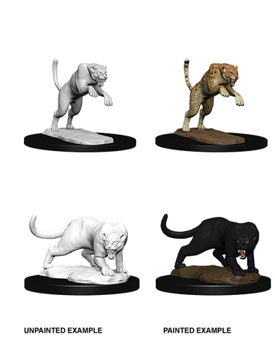Wizkids: Nolzur's Marvelous Miniatures: Panther & Leopard
