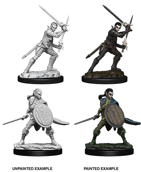 Wizkids: Pathfinder: Deep Cuts: Female Elf Fighter