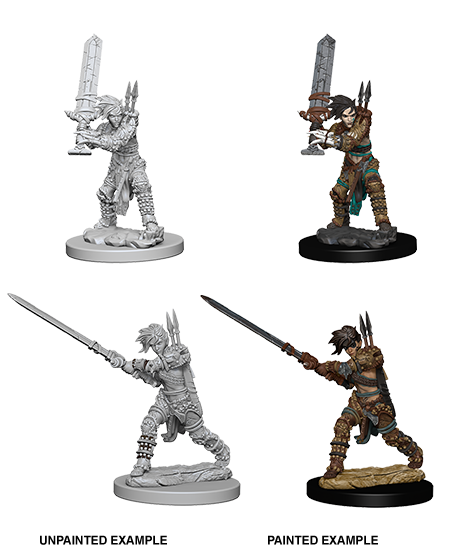 Wizkids: Pathfinder Deep Cuts: Female Human Barbarian