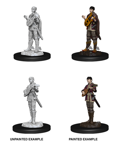 Wizkids: Nolzur's Marvelous Miniatures: Half-Elf Bard