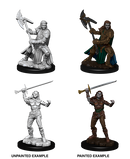Wizkids: Nolzur's Marvelous Miniatures: Half-Orc Fighter