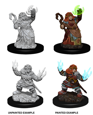Wizkids: Pathfinder: Deep Cuts: Female Dwarf Summoner