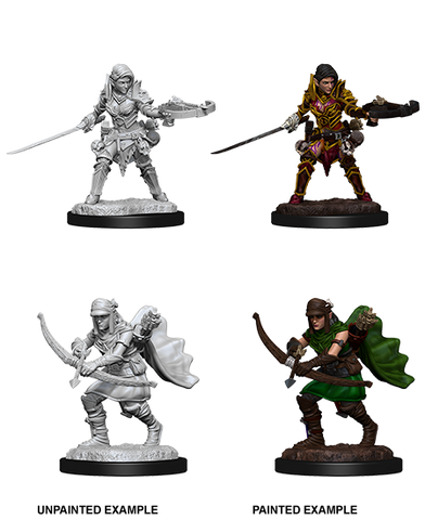 Wizkids: Pathfinder: Deep Cuts: Female Half-Elf Ranger