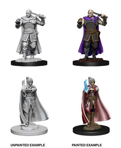 Wizkids: Nolzur's Marvelous Miniatures: Human Ranger & Moon Elf Sorcerer
