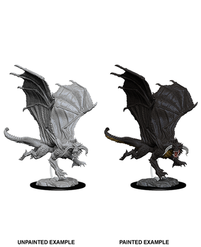 Wizkids: Nolzur's Marvelous Miniatures: Young Black Dragon