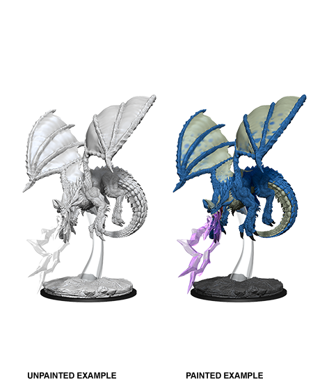 Wizkids: Nolzur's Marvelous Miniatures: Young Blue Dragon