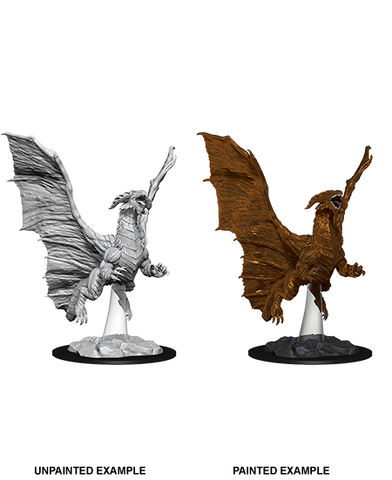 Wizkids Nolzur's Marvelous Miniatures: Young Copper Dragon