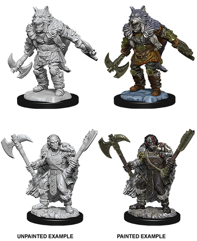 Wizkids: Nolzur's Marvelous Miniatures: Half-Orc Barbarian