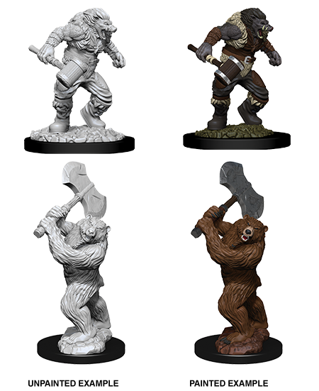 Wizkids: Nolzur's Marvelous Miniatures: Wereboar & Werebear