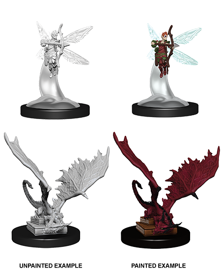 Wizkids: Nolzur's Marvelous Miniatures: Sprite & Pseudodragon