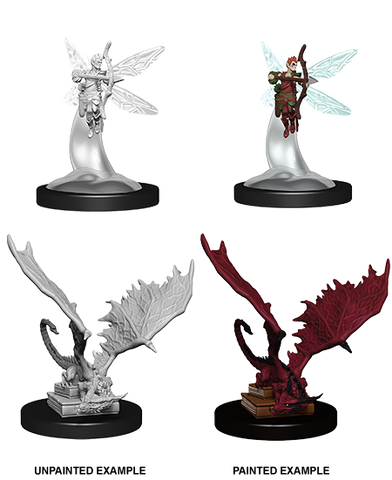 Wizkids: Nolzur's Marvelous Miniatures: Sprite & Pseudodragon