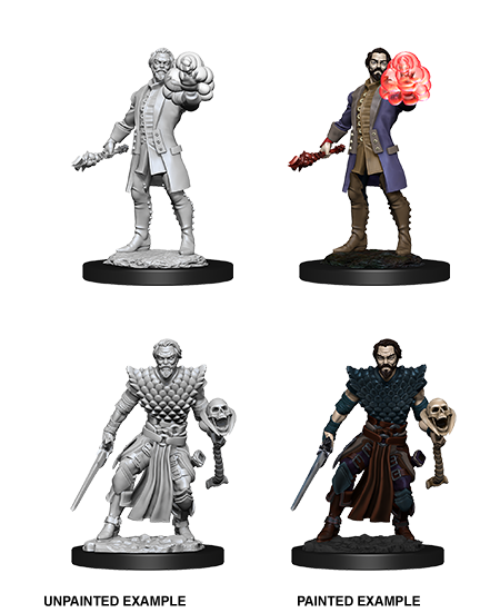 Wizkids: Nolzur's Marvelous Miniatures: Human Warlock