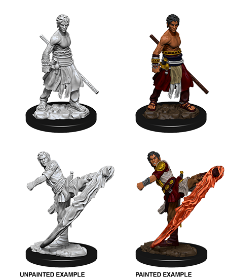 Wizkids: Nolzur's Marvelous Miniatures: Half-Elf Monk