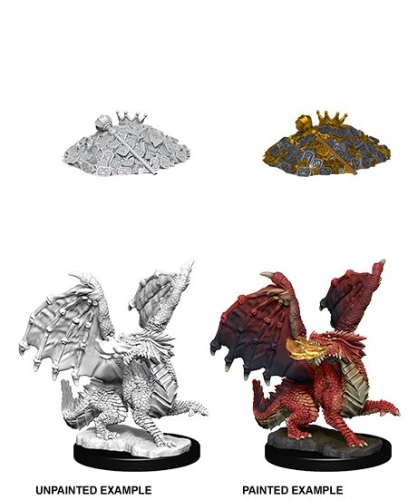 Wizkids: Nolzur's Marvelous Miniatures: Red Dragon Wyrmling