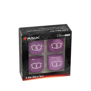 Ultra Pro Deluxe 22MM Black Mana Loyalty Dice Set - Swamp