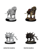 Wizkids: Nolzur's Marvelous Miniatures: Mastiff & Shadow Mastiff