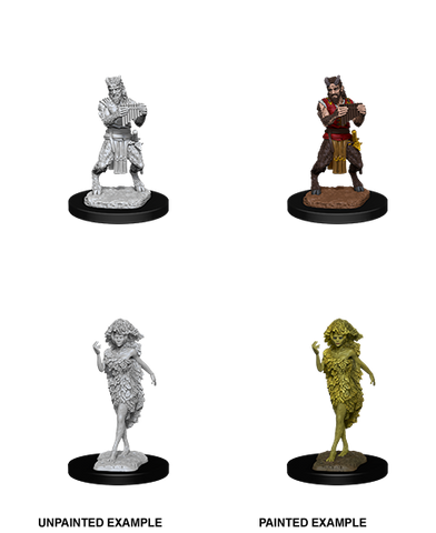 Wizkids: Nolzur's Marvelous Miniatures: Satyr & Dryad