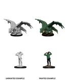 Wizkids: Nolzur's Marvelous Miniatures: Green Dragon Wyrmling & Afflicted Elf