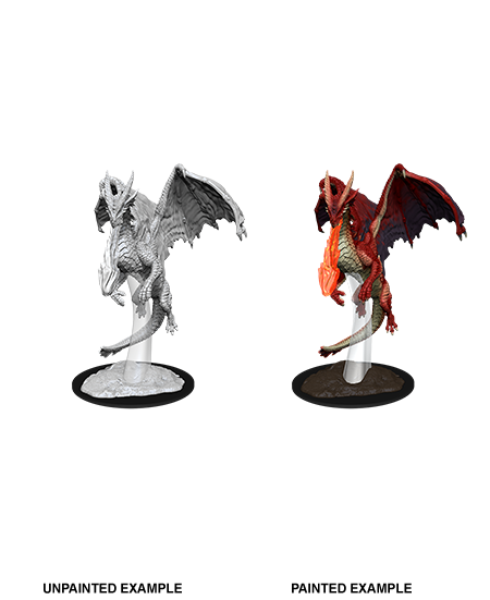 Wizkids: Nolzur's Marvelous Miniatures: Young Red Dragon