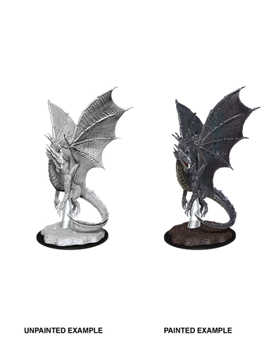 Wizkids: Nolzur's Marvelous Miniatures: Young Silver Dragon