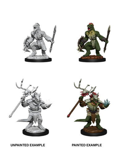 Wizkids: Nolzur's Marvelous Miniatures: Lizardfolk & Lizardfolk Shaman