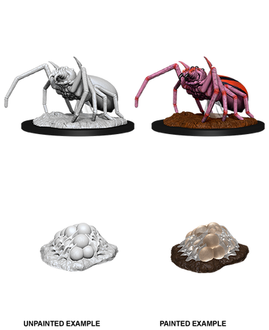Wizkids: Nolzur's Marvelous Miniatures: Giant Spider & Egg Clutch