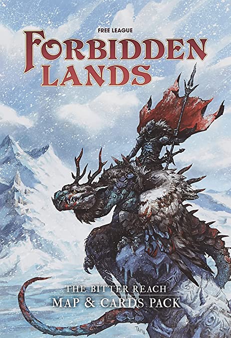 Forbidden Lands - The Bitter Reach: Map & Cards Kit