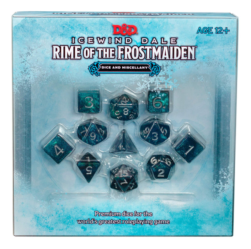 Dungeons & Dragons: 5th Edition - Icewind Dale Rime of the Frostmaiden Dice