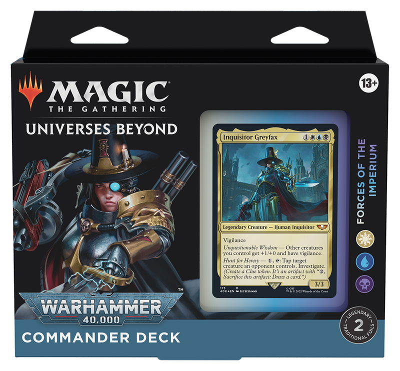 Universes Beyond: Warhammer 40,000 - Commander Deck (Forces of the Imperium)