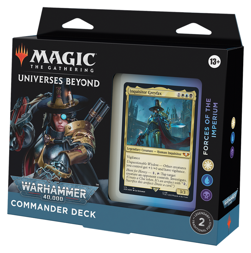 Universes Beyond: Warhammer 40,000 - Commander Deck (Forces of the Imperium)