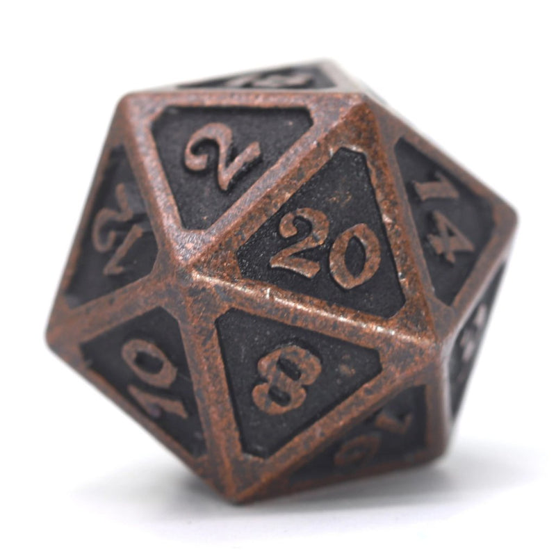 Die Hard Dice Dire D20 - Mythica Dark Copper