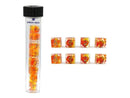 Sirius Dice: 8 Die Set: D6 Fireball