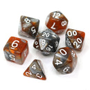 Die Hard Dice 7 Die RPG Dice Set: Amber Shard
