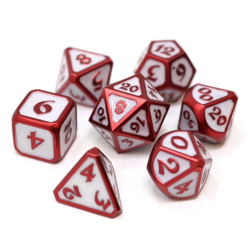 Die Hard Dice 7 Die Metal Dice Set: Celestial Archon