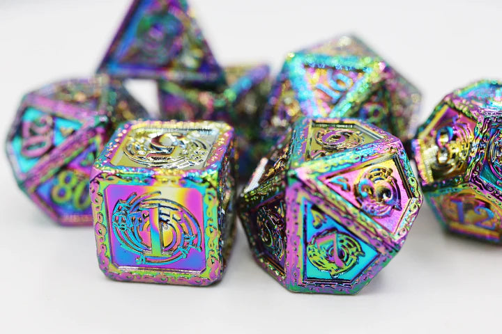 Foam Brain Games Bardic Song: Concerto RPG Metal Dice Set