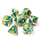 Die Hard Dice 7 Die Metal Dice Set: Spellbinder Basilisk