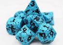 Foam Brain Games Blue Quarry RPG Metal Dice Set