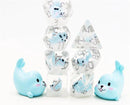 Foam Brain Games RPG Dice Set: Blue Seal