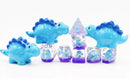 Foam Brain Games RPG Dice Set: Blue Stegosaurus