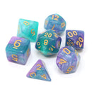 Die Hard Dice 7 Die RPG Dice Set: Byzantium