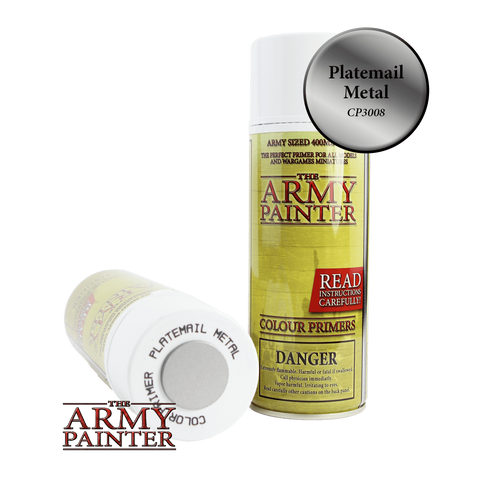 Army Painter Color Primer: Platemail Metal