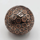 Foam Brain Games 45mm Metal D100 - Copper