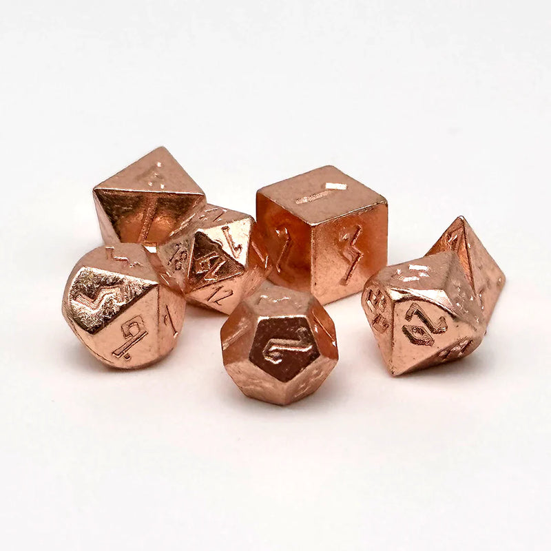 Norse Foundry Pixie Mini Metal Dice Set: Copper