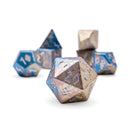 Norse Foundry 7 Die Aluminum Wonderous Dice Set: Cotton Candy